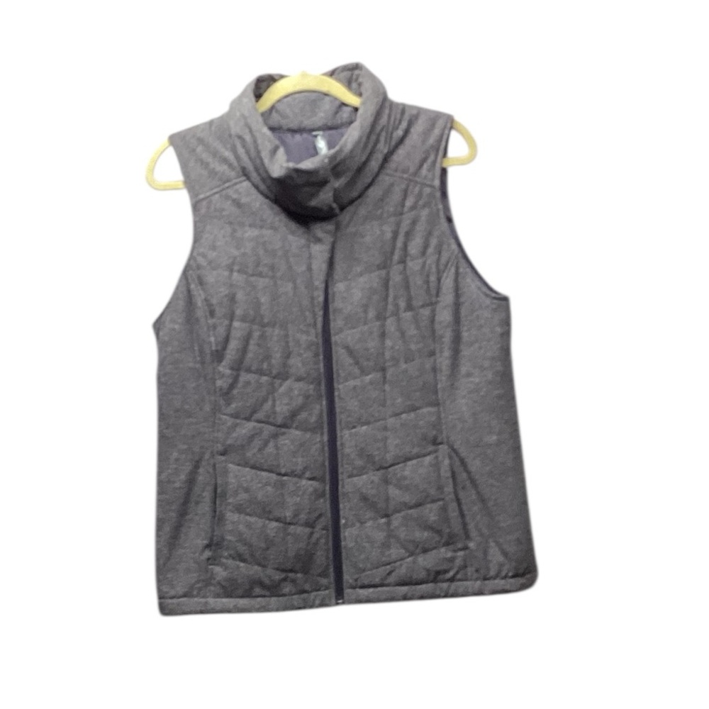MTA Sport quilted vest Marl gray Large
